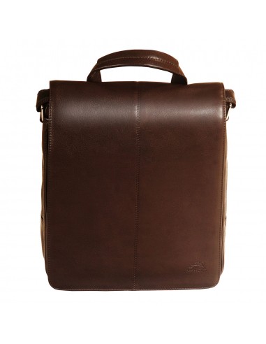 Messenger Style Tablet Bag, 10.5" x 4" x 12", Brown