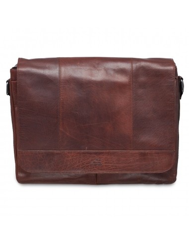 Messenger bag for 15'' Laptop / Tablet, 16.25" x 3.25" x 12", Brown