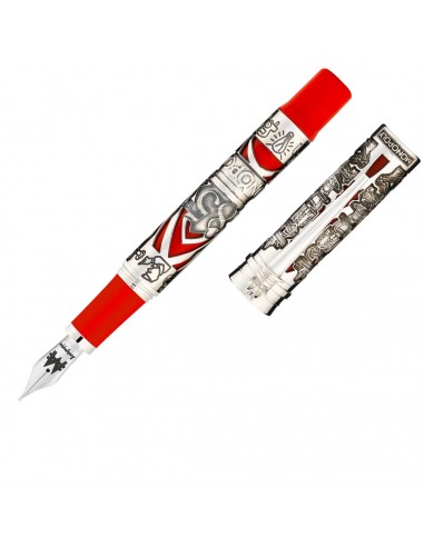 Montegrappa Monopoly Limited Edition Tycoon Style Fountain Pen Red