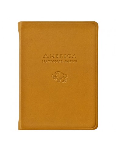 Graphic Image America National Parks Atlas British Tan Traditional Leather