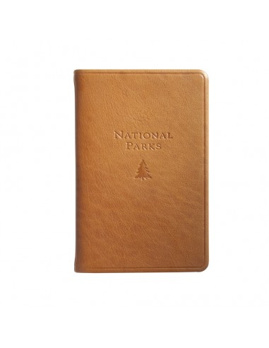 Graphic Image National Parks Atlas British Tan Traditional Leather