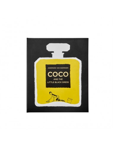 Graphic Image Coco and the Little Black Dress Genuine Leather