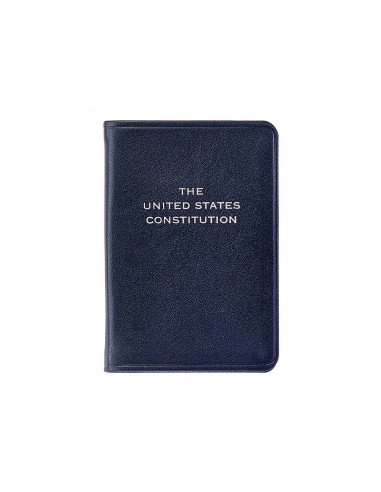 Graphic Image Mini United States Constitution Navy Traditional Leather