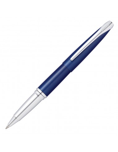 Cross Pens ATX Translucent Blue Lacquer Rollerball Pen