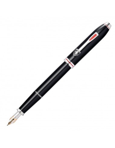 Cross Townsend Collection for Scuderia Ferrari Glossy Black Lacquer Fountain Pen