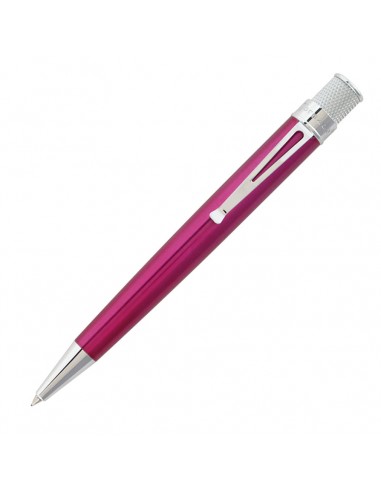 Retro 1951 Tornado Classic Lacquer Rollerball Pen Pink