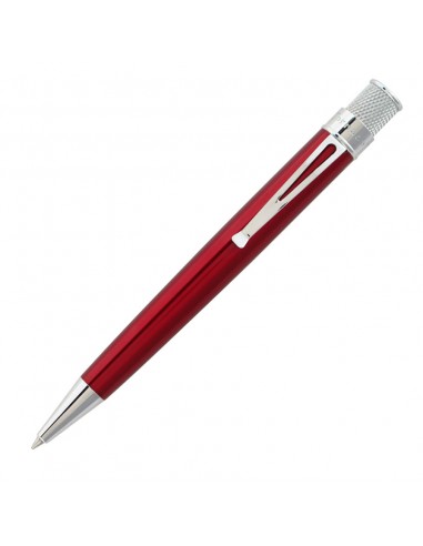 Retro 1951 Tornado Classic Lacquer Rollerball Pen Red