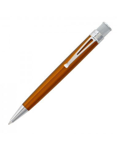 Retro 1951 Tornado Classic Lacquer Rollerball Pen Orange