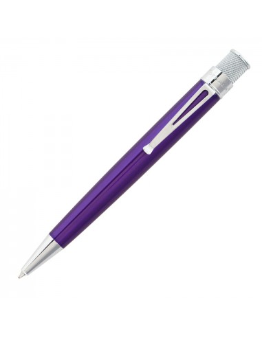 Retro 1951 Tornado Classic Lacquer Rollerball Pen Purple