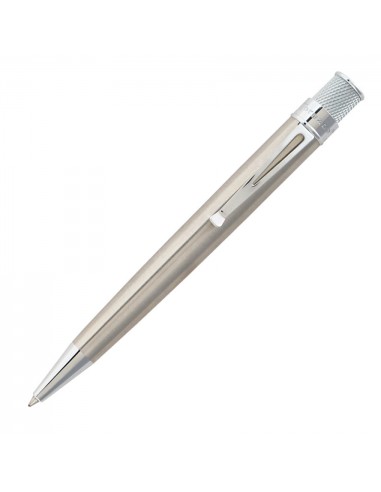 Retro 1951 Tornado Classic Lacquer Rollerball Pen Stainless Steel