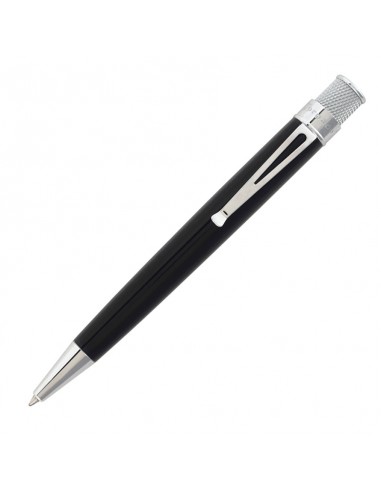 Retro 1951 Tornado Classic Lacquer Rollerball Pen Black