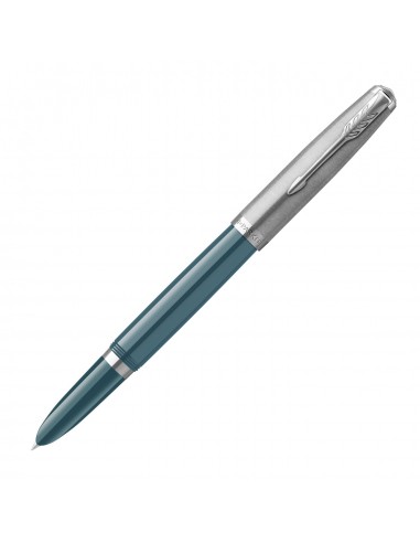 Parker 51 Teal Blue CT Fountain Pen