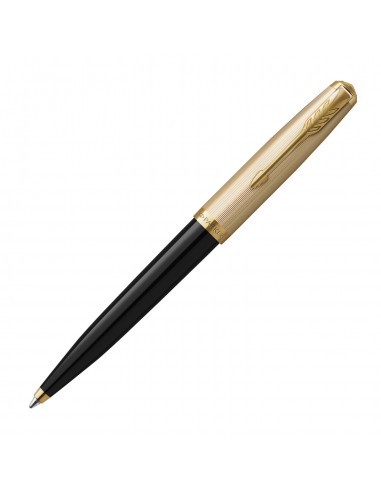 Parker 51 Deluxe Black GT Ballpoint Pen