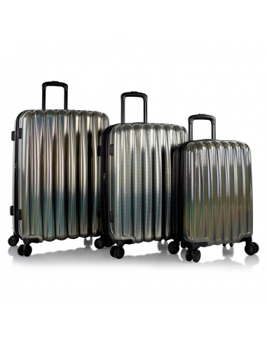 Heys Astro Luggage Spinner 3 Piece Set Charcoal