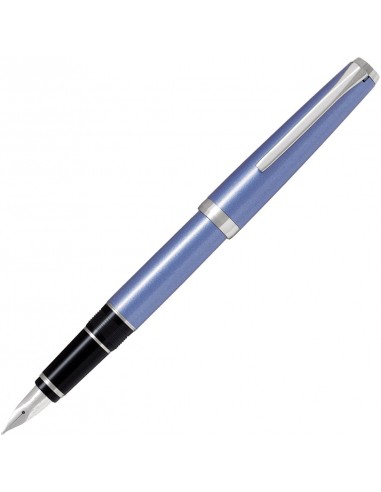 Pilot Metal Falcon Sapphire Fountain Pen