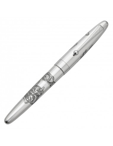 Pilot Sterling Silver Rollerball Pen Dragon