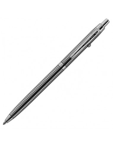 Fisher B4 - Black Grid Design Shuttle Space Pen