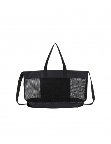 Solid Medium Mesh Tote